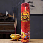 Blessed Chinese Incense 200Pcs 1Pack Fengshui Blessings Wishes Red & Yellow Sticks for Business Ornaments Decor Mosquito Repellent Decor