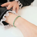 Ziyang Natural crystal energy stone bracelet 3mm lapis lazuli beads adjustable bracelet for women lapis lazuli faceted bracelet For gift Lucky charm