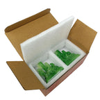 Ziyang fengshui 1pair Jade Lucky Bamboo Lucky Charm Ornaments Decor