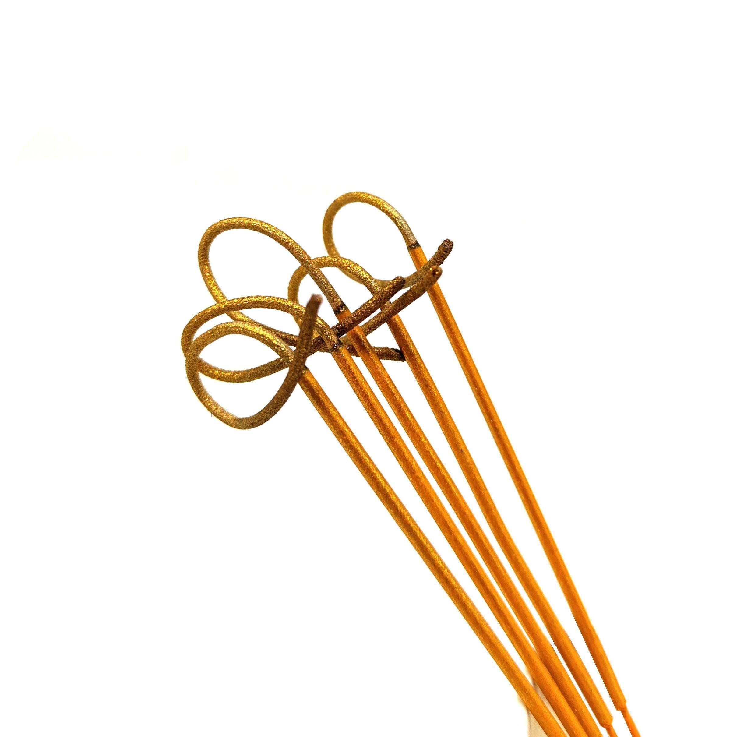 Ziyang 300Pcs 1Pack Blessed Yellow Chinese Incense Sticks Environmentally friendly and smoke-free for Blessings Wishes and Bad Spirit Mosquito Repellent Pabango
