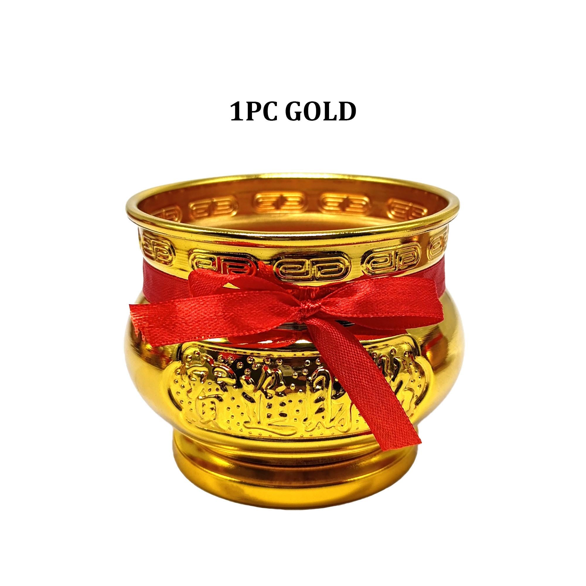 Ziyang 1PC Lucky Charm Chinese Incense Holder Made of Stainless Steel for Home and Event Ornaments