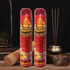 Blessed Chinese Incense 200Pcs 1Pack Fengshui Blessings Wishes Red & Yellow Sticks for Business Ornaments Decor Mosquito Repellent Decor