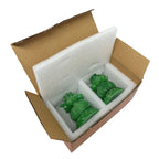 Ziyang Jade Lucky Tree & Jade Money Bag Feng Shui Display 6x9.5cm (1 pair) Ornaments Decor
