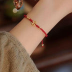 Lucky Red String Bracelet Adjustable Bracelet For Lucky Wealth Women Men Fashion Jewelry with Lucky Coin Amulet Bracelet