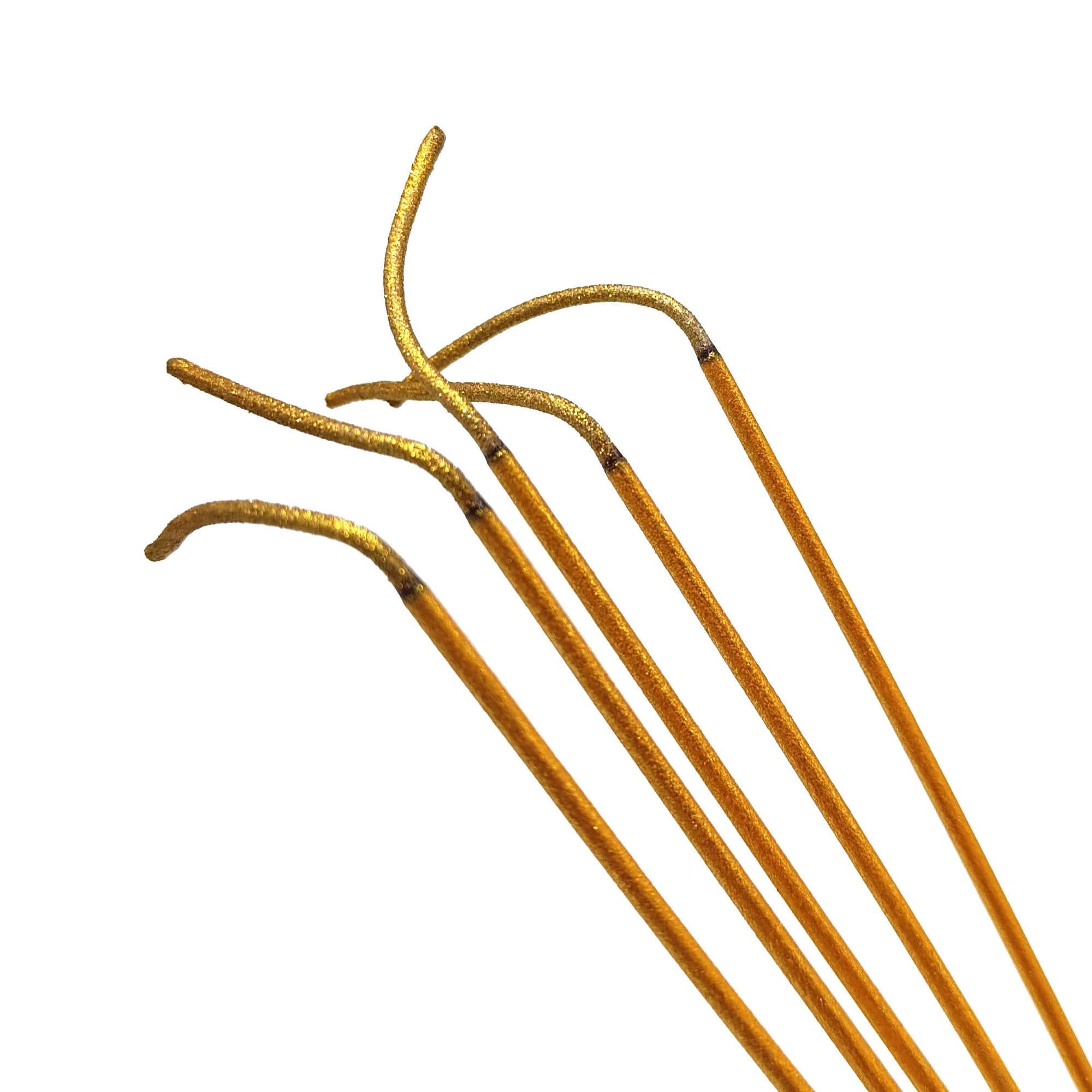Ziyang 300Pcs 1Pack Blessed Yellow Chinese Incense Sticks Environmentally friendly and smoke-free for Blessings Wishes and Bad Spirit Mosquito Repellent Pabango